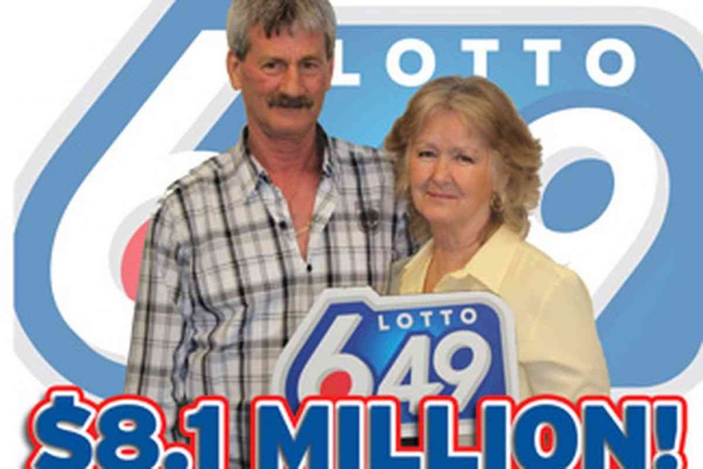 Pareja canadiense gana loteria